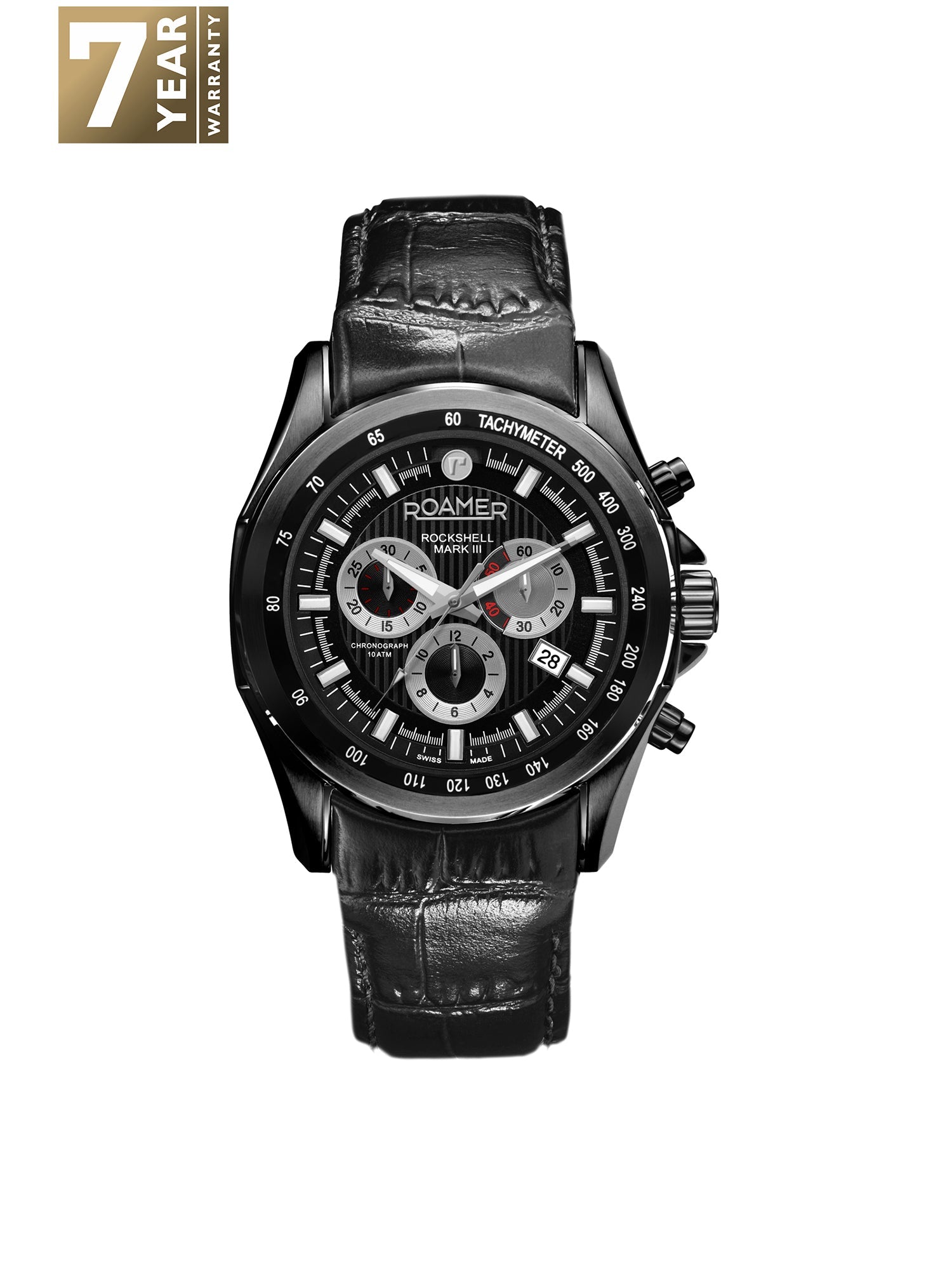 Roamer Rockshell Mark III Chrono Quartz Men's Watch -  220837 42 55 02