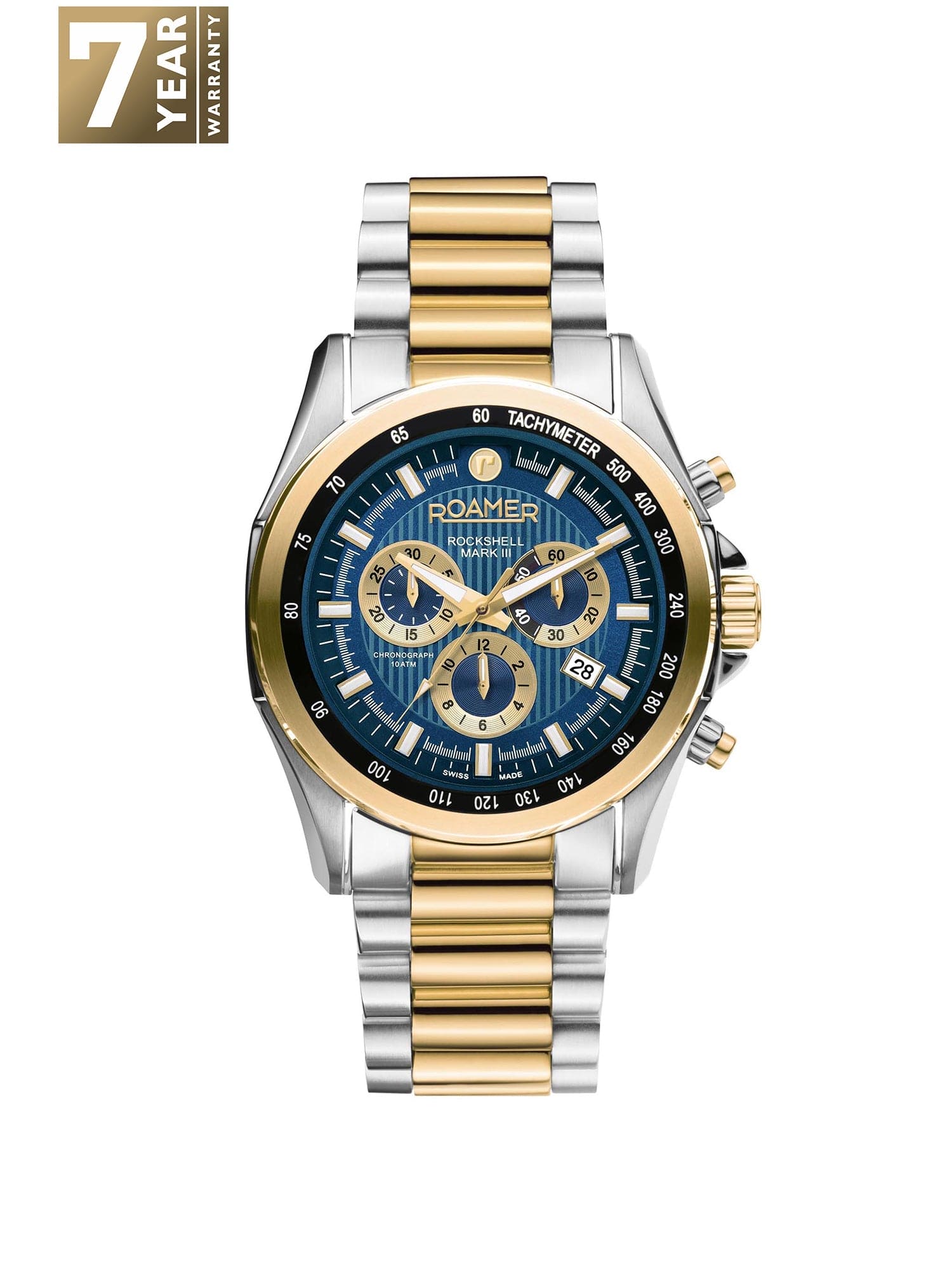 Roamer Rockshell Mark III Chrono Quartz Men's Watch -  220837 48 45 20