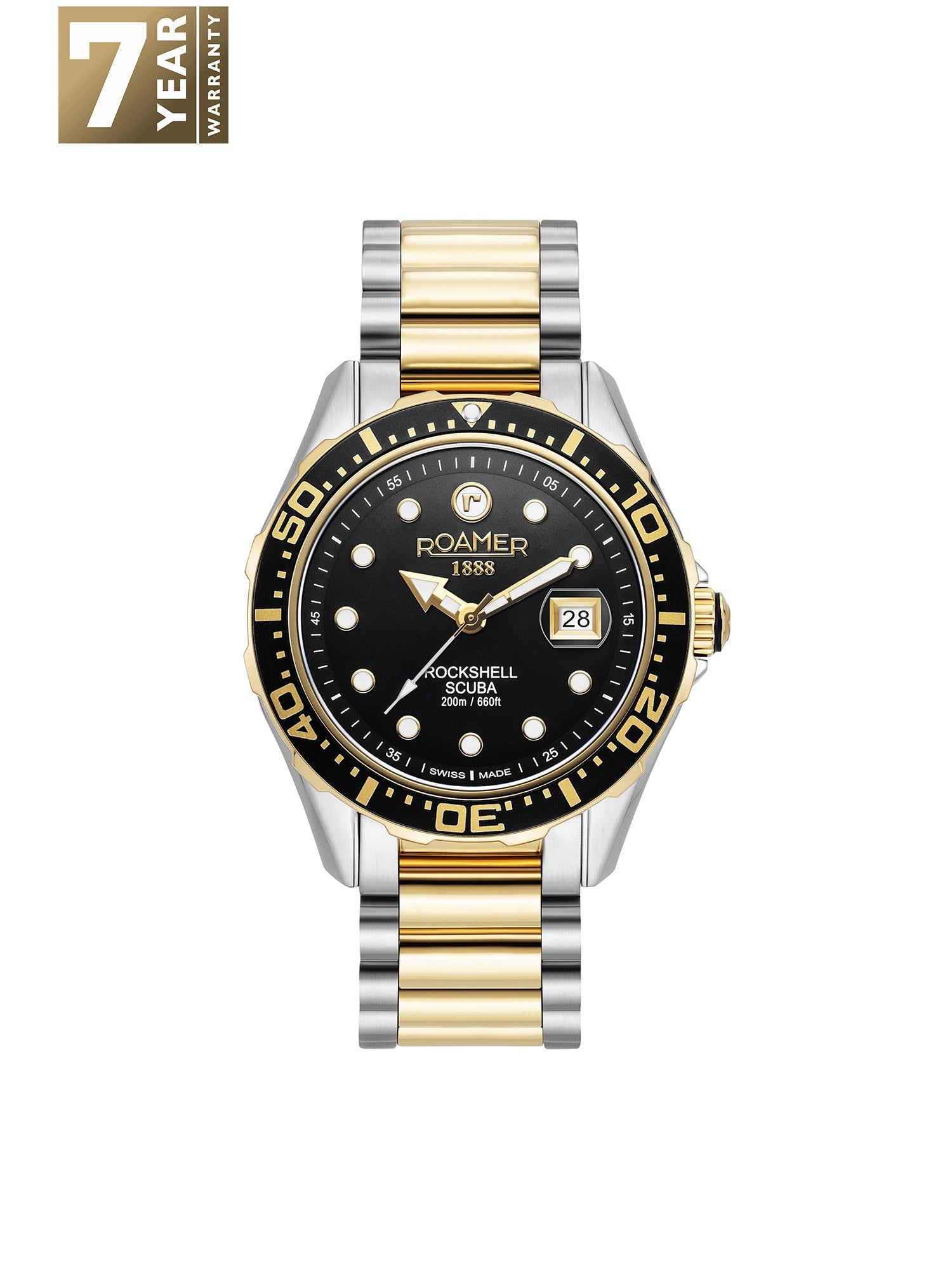 Roamer Rockshell Mark III Scuba Quartz Men's Watch -  220858 47 85 50