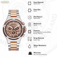 Roamer Tempomaster Chrono Quartz Men's Watch -  221837 49 65 20