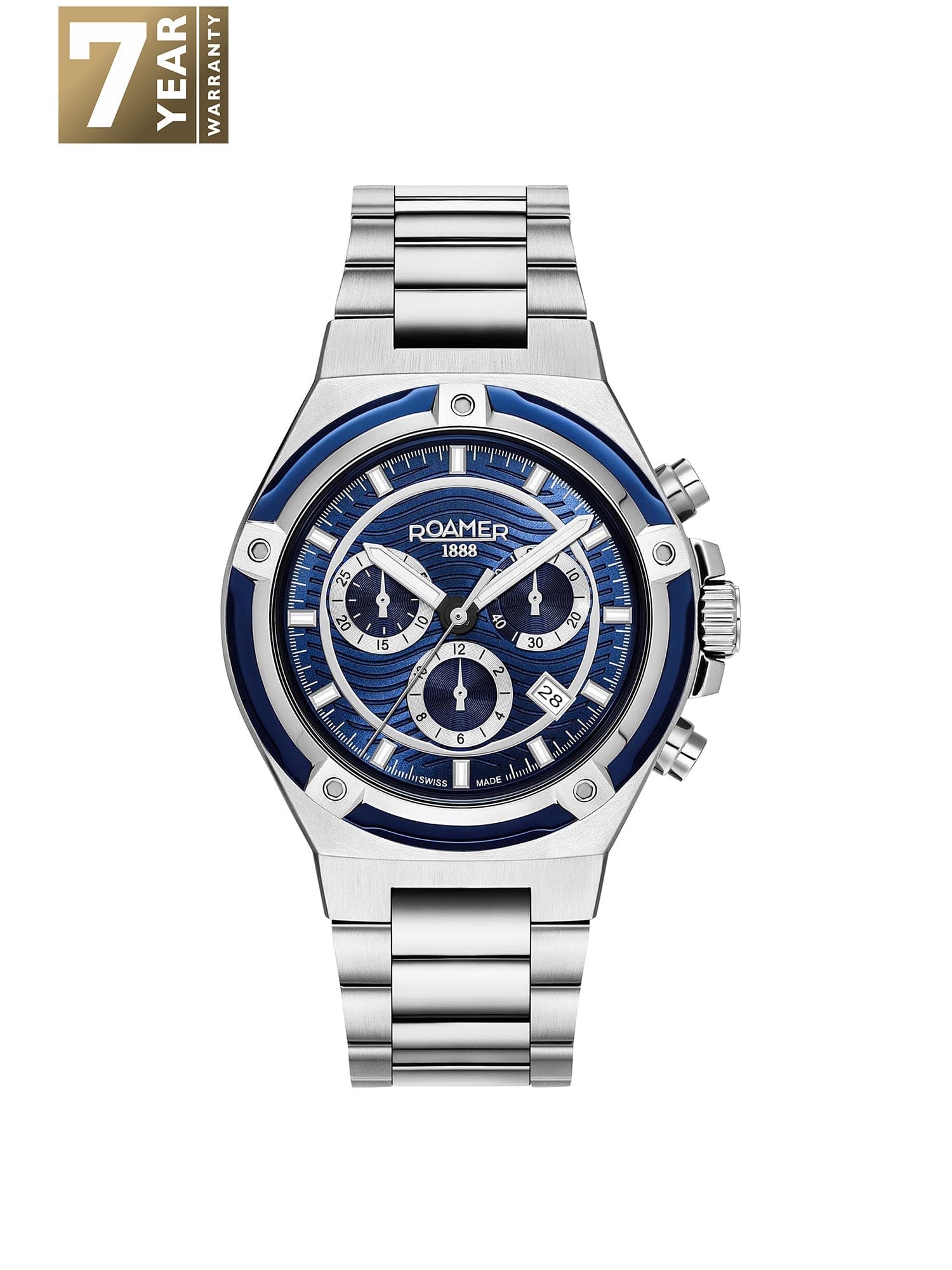 Roamer Tempomaster Chrono Quartz Men's Watch -  221837 41 45 20
