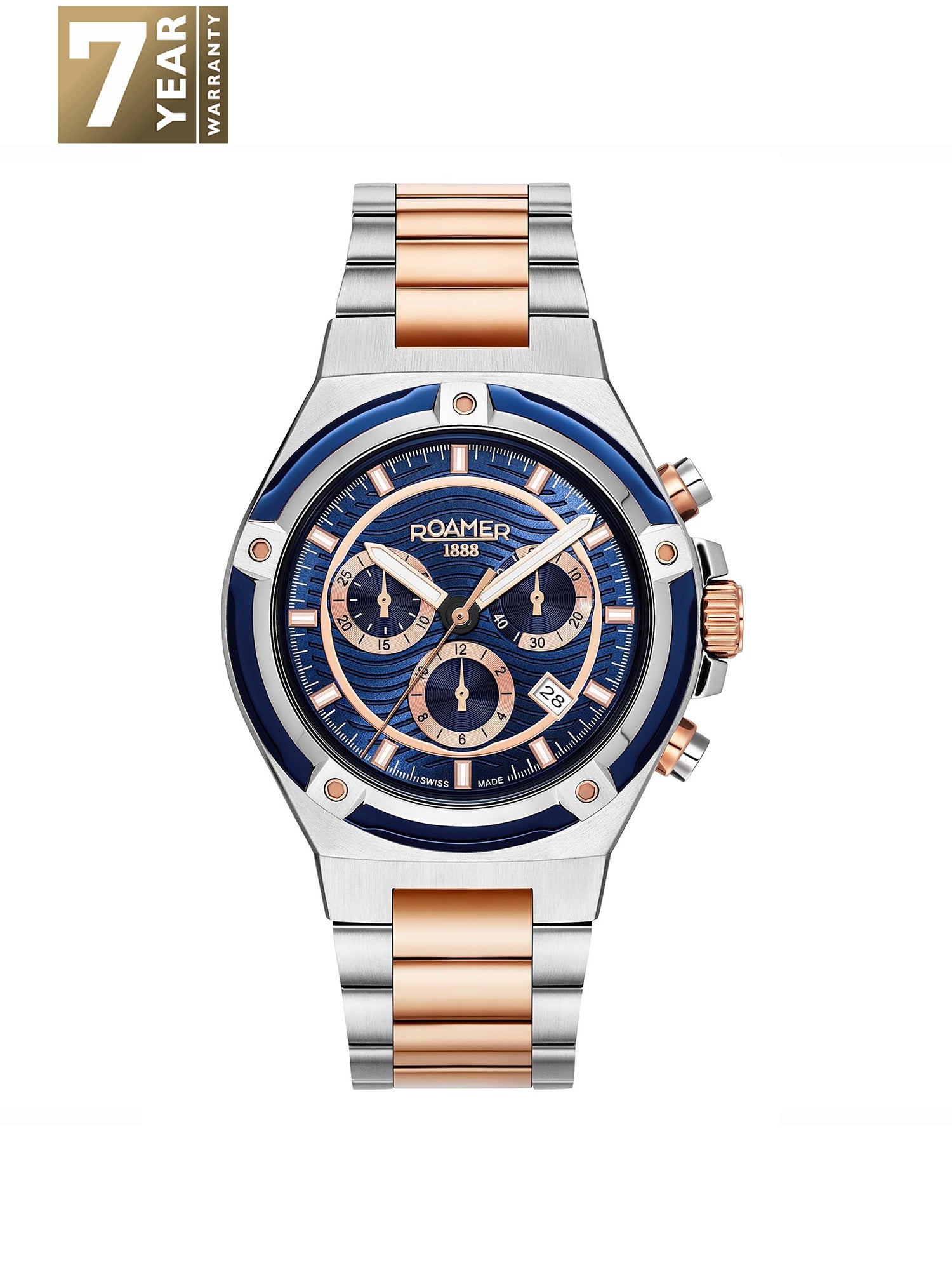 Roamer Tempomaster Chrono Quartz Men's Watch -  221837 49 45 20