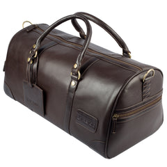 ON THE MOVE Premium Weekender Leather Bag
