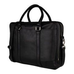 ARCADIO BROOKWILL Authentic Italian Leather Laptop Bag/Office Bag/Messenger Bag for Men and Women