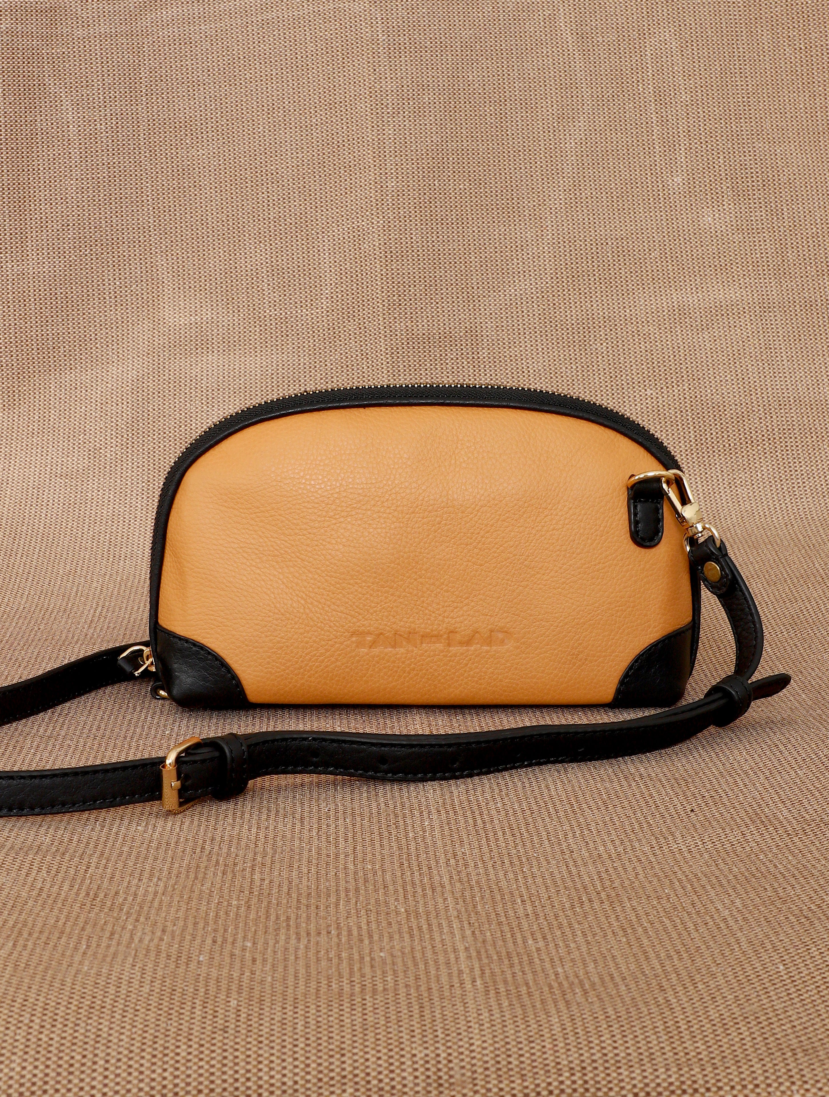 TAN LAD  Brooklyn with Sling - Peach with Charcoal