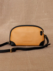 TAN LAD  Brooklyn with Sling - Peach with Charcoal