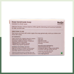 Naija Rose - 100% Organic Bathing Soap - 100 gm