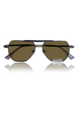 Jodykoes Legacy Metal Square Sunglasses – UV400 Polarized - JK-SG-669835-GREEN