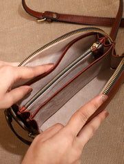 TAN LAD  Brooklyn with Wristlet -  Rosewood