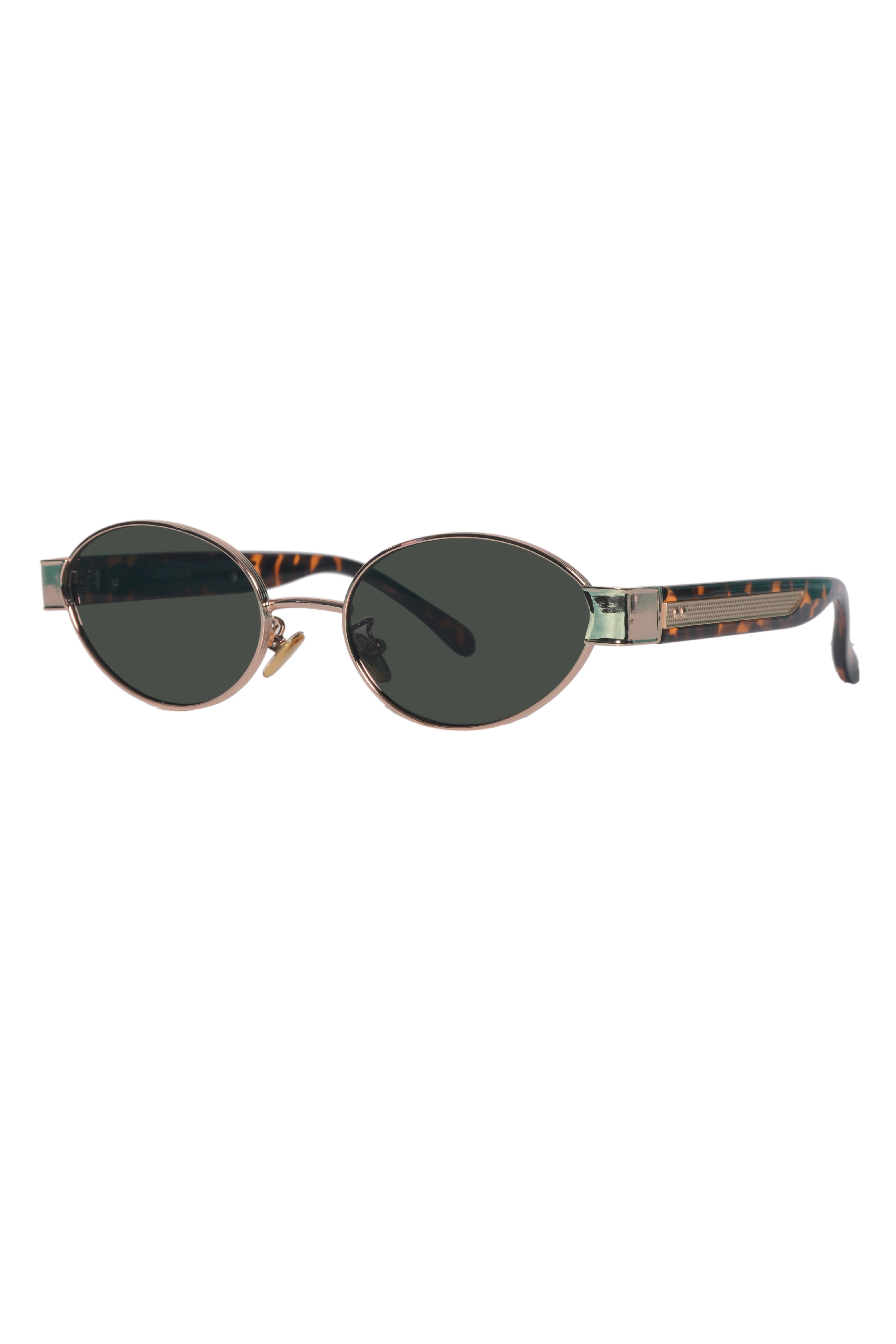 Jodykoes Legacy Metal Oval Sunglasses – UV400 Polarized - JK-SG-10841-C4