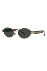 Jodykoes Legacy Metal Oval Sunglasses – UV400 Polarized - JK-SG-10841-C4