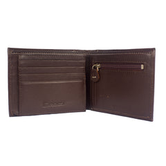 ARCADIOMen's Wallet Brown Diamond Decor Diamond Stitch Leather Wallet for Unique Birthday Anniversary Gift for Men Boy Love Husband Employees Clients