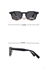 Jodykoes Legacy Hexagonal Sunglasses – UV400 Polarized - JK-SG-66502-C3