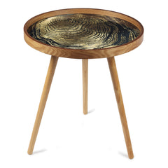 De Maison Decor Oakveil Side Table Set of 2 - Brown