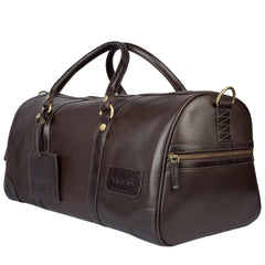 ON THE MOVE Premium Weekender Leather Bag