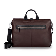 ARCADIO CHISWICK Authentic Italian Leather Laptop Bag/Office Bag/Messenger Bag for Men and Women. Fits Upto 16 inch Laptop.