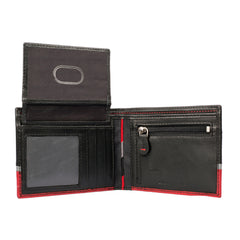 ARCADIO Men's Wallet Multicolor Triple Treat Bifold Triple Toned Leather Wallet for Unique Birthday Anniversary Gift for Men Boy Love Husband Employees Clients