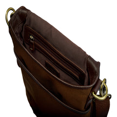 ARCADIO CLASSIC FLIP Cross Body Leather Binded Sling Bag