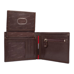 ARCADIO Men's Wallet Black Magic Bifold Plain Brown Leather Wallet for Unique Birthday Anniversary Gift for Men Boy Love Husband Employees Clients