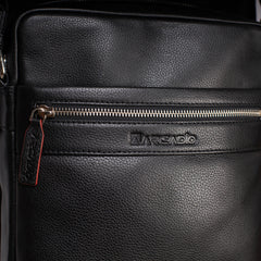 ARCADIO BLACK SPADE Cross Body Leather Sling Bag