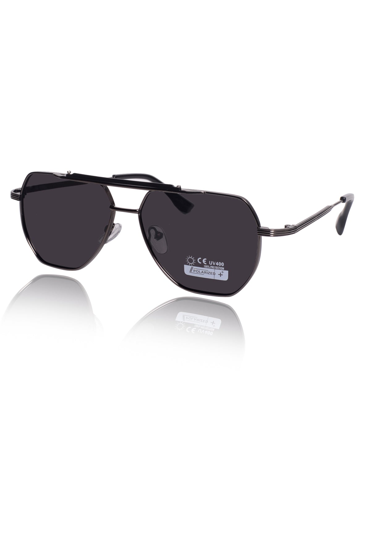 Jodykoes Legacy Metal Square Sunglasses – UV400 Polarized - JK-SG-669835-GRAY