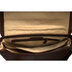 ALL ROUNDER Authentic Italian Leather Laptop Bag/Office Bag/Messenger Bag for Men and Women