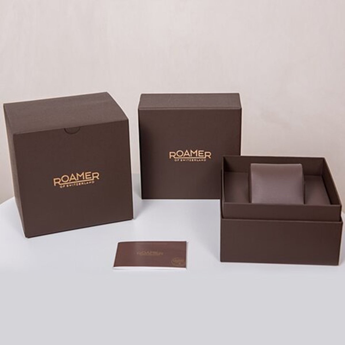 ROAMER Superior Moonphase Multifunction Brown Round Dial Men's Watch- 508821 47 63 05