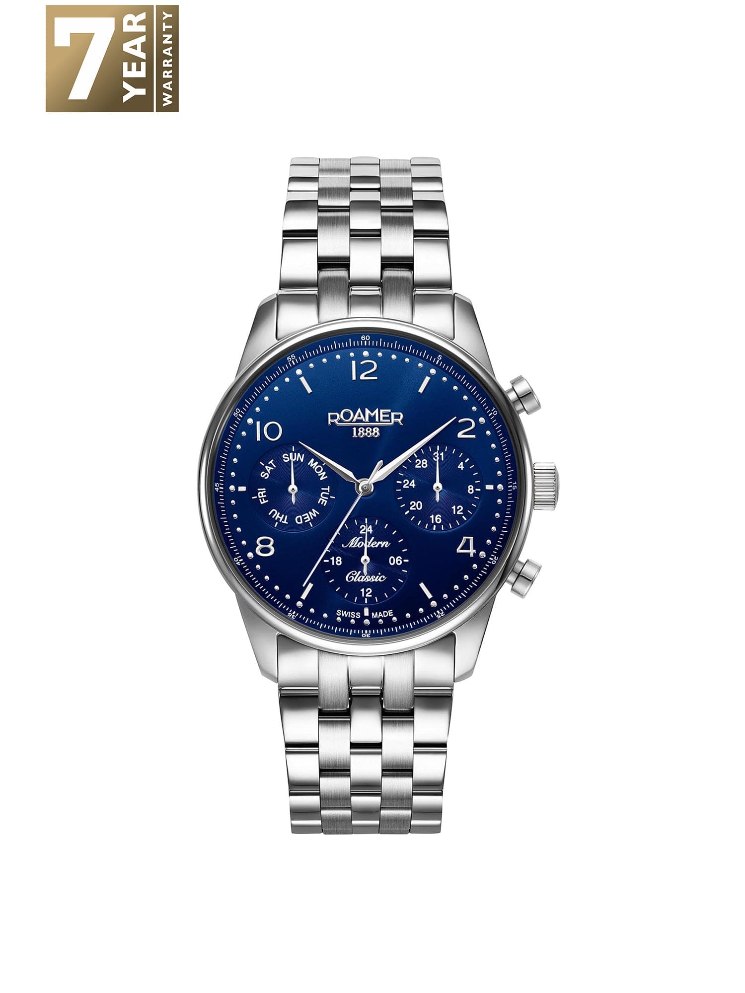 Roamer Modern Classic Quartz Men's Watch -  509902 41 44 20