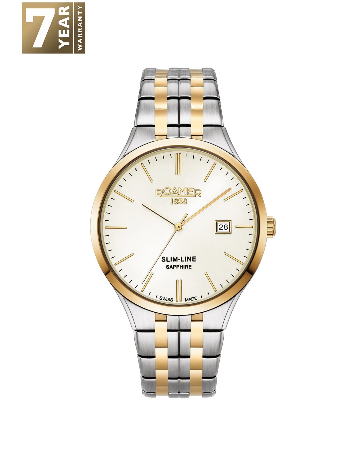 Roamer Slim-Line Classic Quartz Men's Watch -  512833 47 35 20