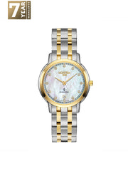 Roamer Superslender Ladies Analog White MOP Round Dial Women's Watch - 515811 47 29 50