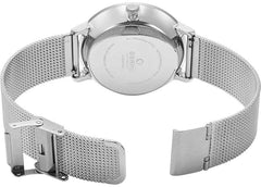 Obaku Nordlys 
Cyan
Solar Solar  Blue Round Dial Men's Watch -  V222GRCLMC