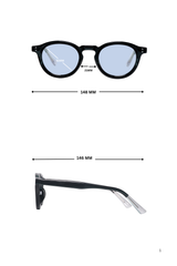 Jodykoes Legacy Round Sunglasses – UV400 Polarized - JK-SG-6260-C2