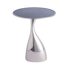 De Maison Decor Ernest Side Table -  Blue & Silver