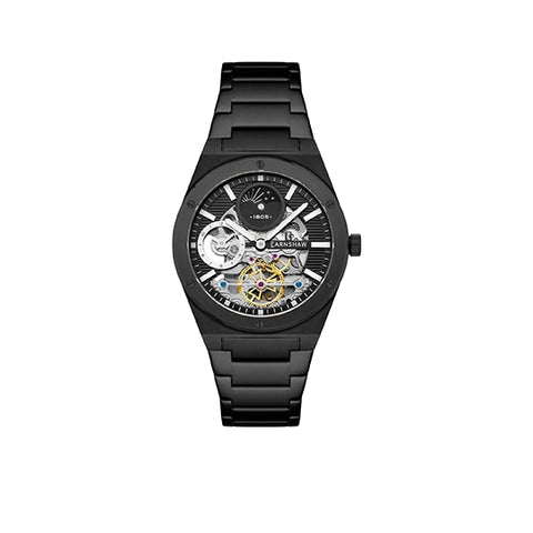Earnshaw Drake Dual Time & Moonphase Automatic Men's Watch -  ES-8291-55