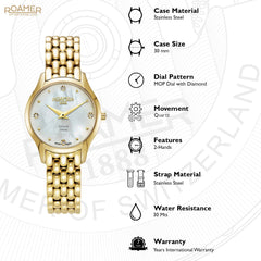 Roamer Soleure Quartz Women's Watch -  547857 48 25 50