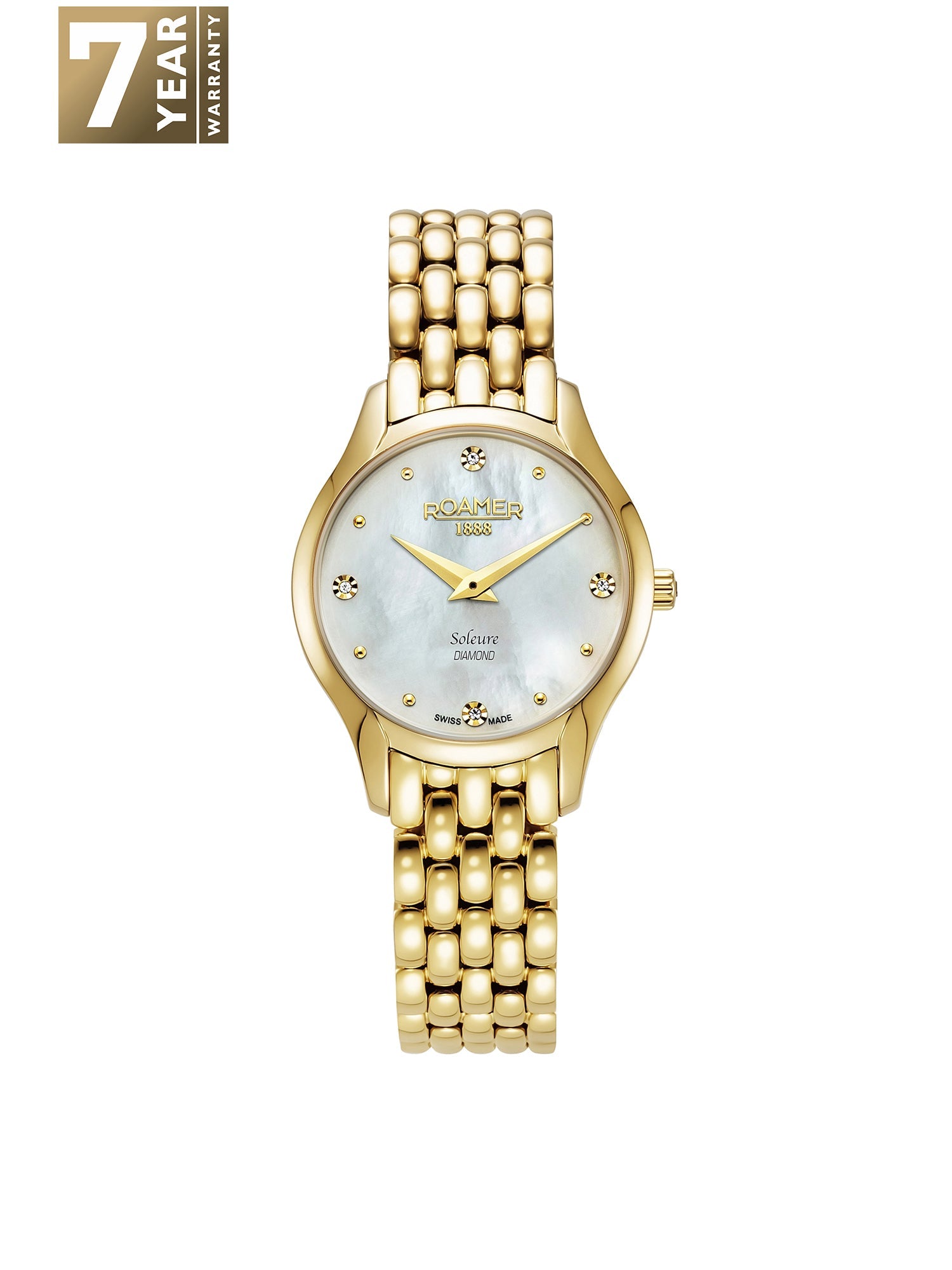 Roamer Soleure Quartz Women's Watch -  547857 48 25 50