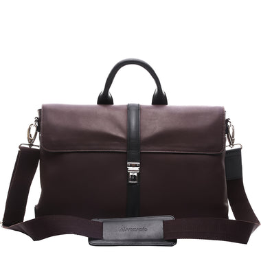 ARCADIO CHISWICK Authentic Italian Leather Laptop Bag/Office Bag/Messenger Bag for Men and Women. Fits Upto 16 inch Laptop.