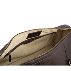 ON THE MOVE Premium Weekender Leather Bag