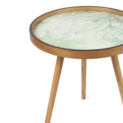 De Maison Decor The Grove wood Large Side Table -  Green