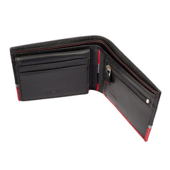 ARCADIO Men's Wallet Multicolor Triple Treat Bifold Triple Toned Leather Wallet for Unique Birthday Anniversary Gift for Men Boy Love Husband Employees Clients