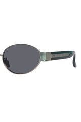 Jodykoes Legacy Metal Oval Sunglasses – UV400 Polarized - JK-SG-10841-C1