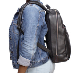 ARCADIO SIGNATURE Authentic Italian Leathert Laptop Bag Backpack for Men & Women