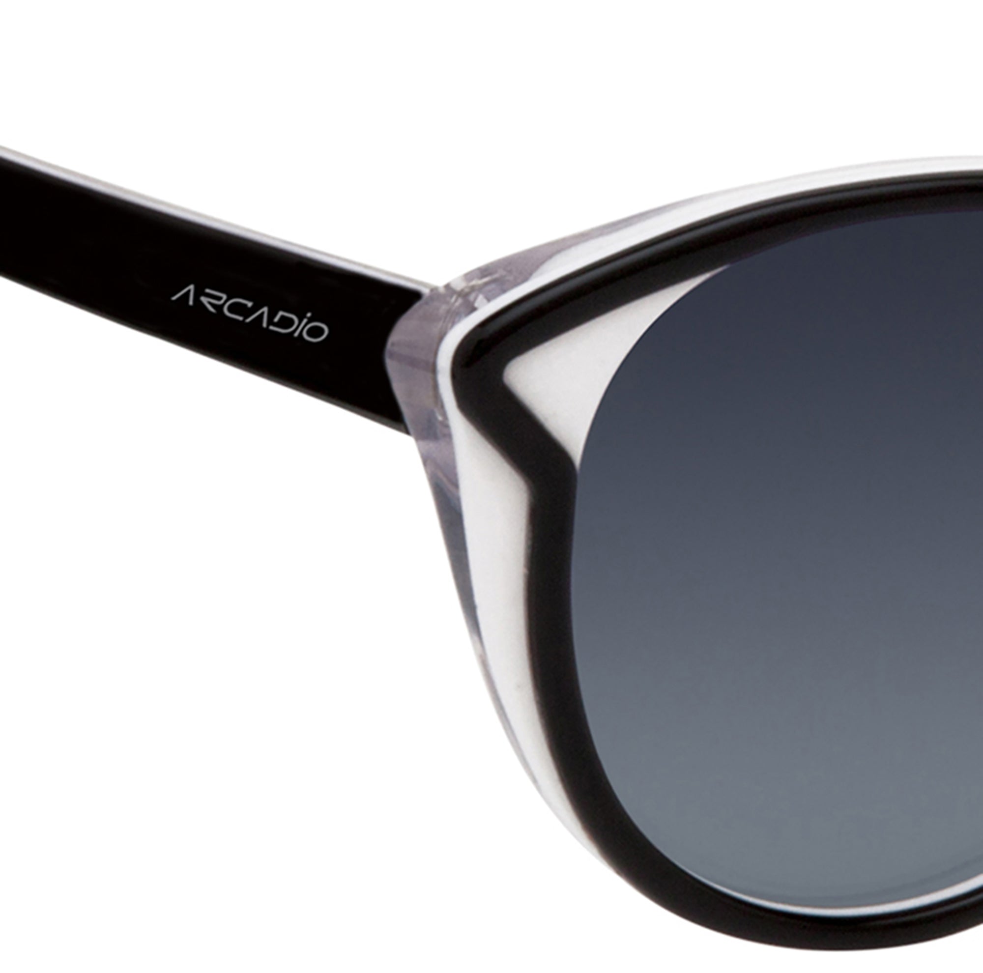 CIVET Cat-Eye Sunglass for Women - AR161BK-GYP