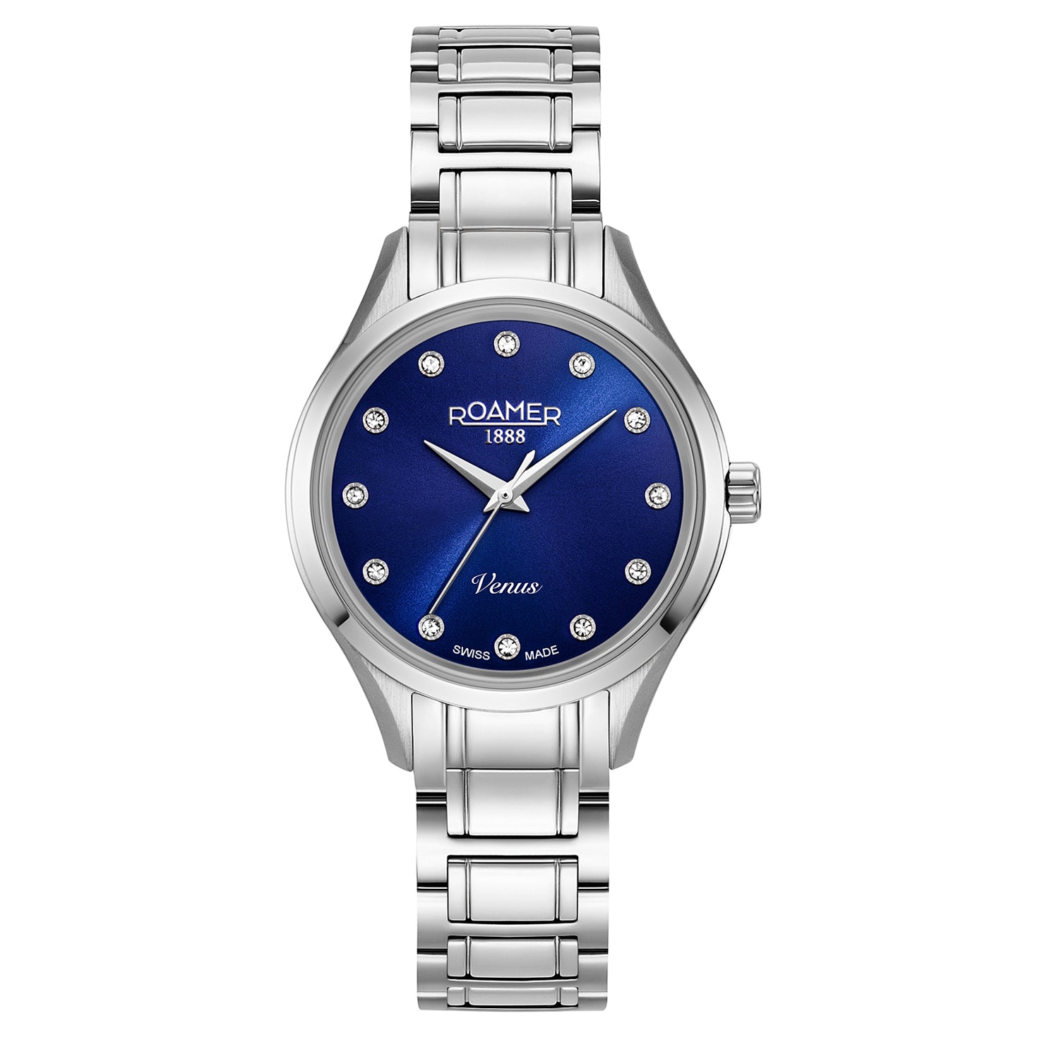 Roamer Venus Analog Blue Round Dial Women's Watch - 600847 41 49 60