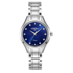 Roamer Venus Analog Blue Round Dial Women's Watch - 600847 41 49 60