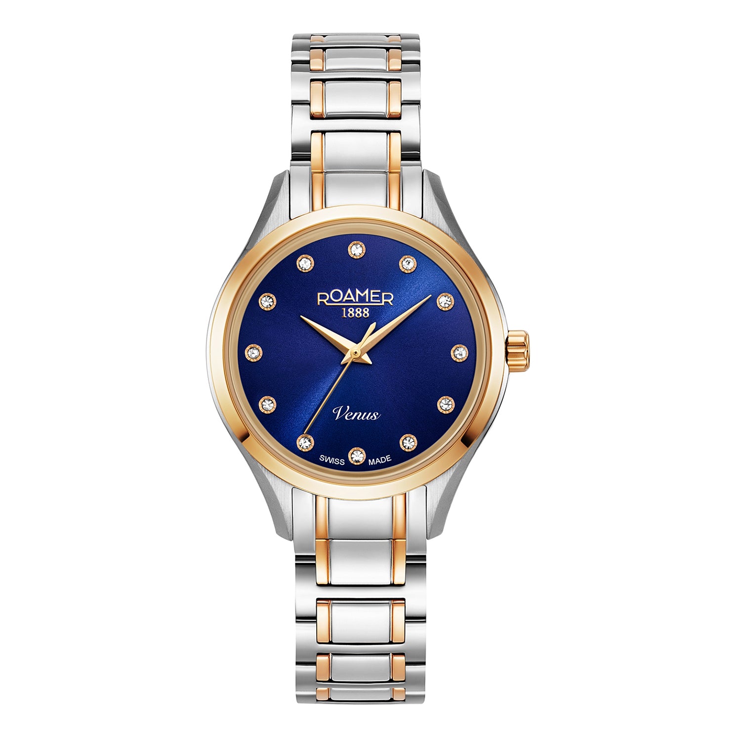 Roamer Venus Analog Blue Round Dial Women's Watch - 600847 48 49 60