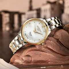 Roamer Venus Diamond Quartz MOP Women's Watch -  601857 47 89 20