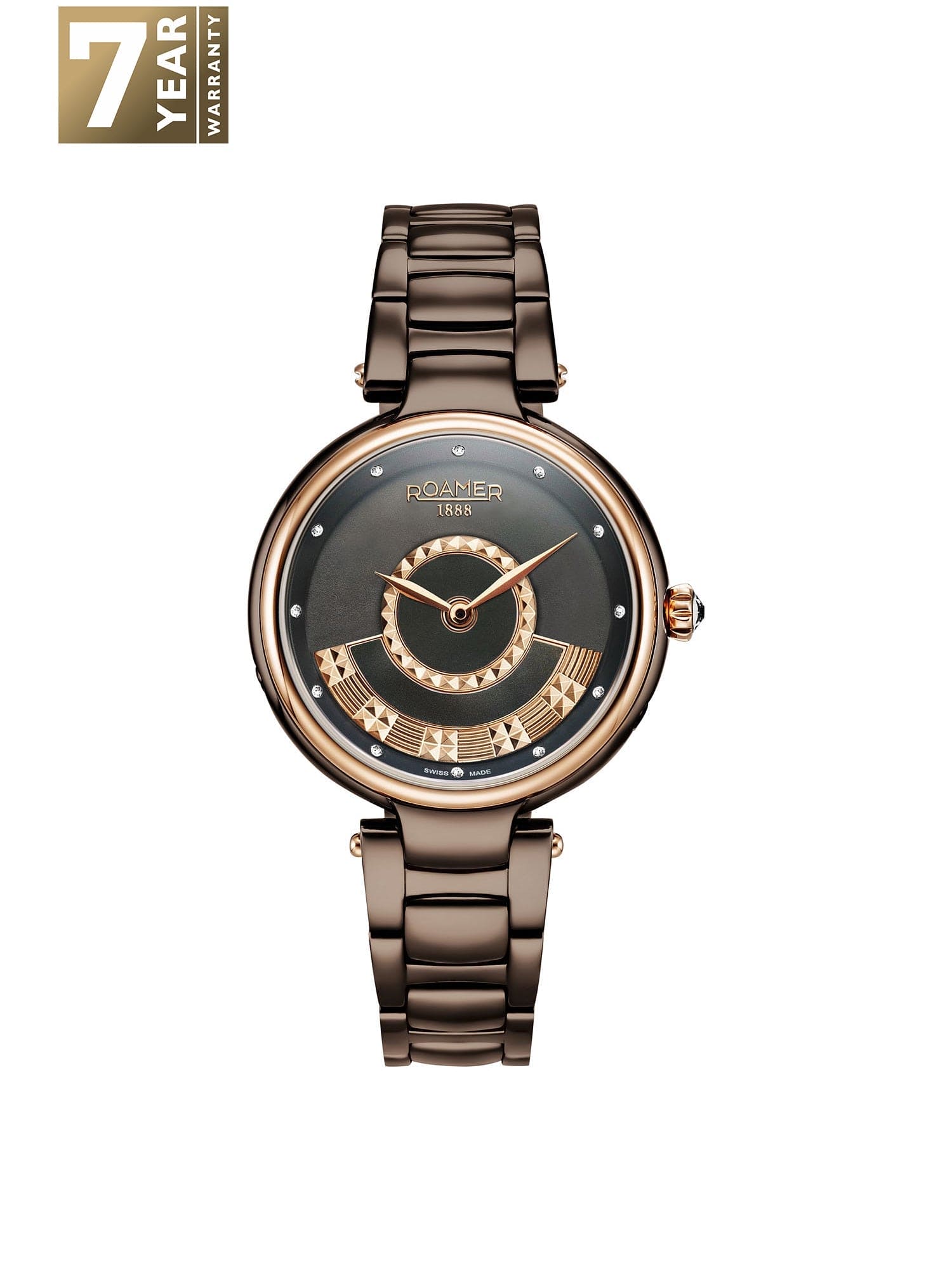 Roamer Lady Mermaid Quartz MOP Women's Watch -  602857 43 60 50