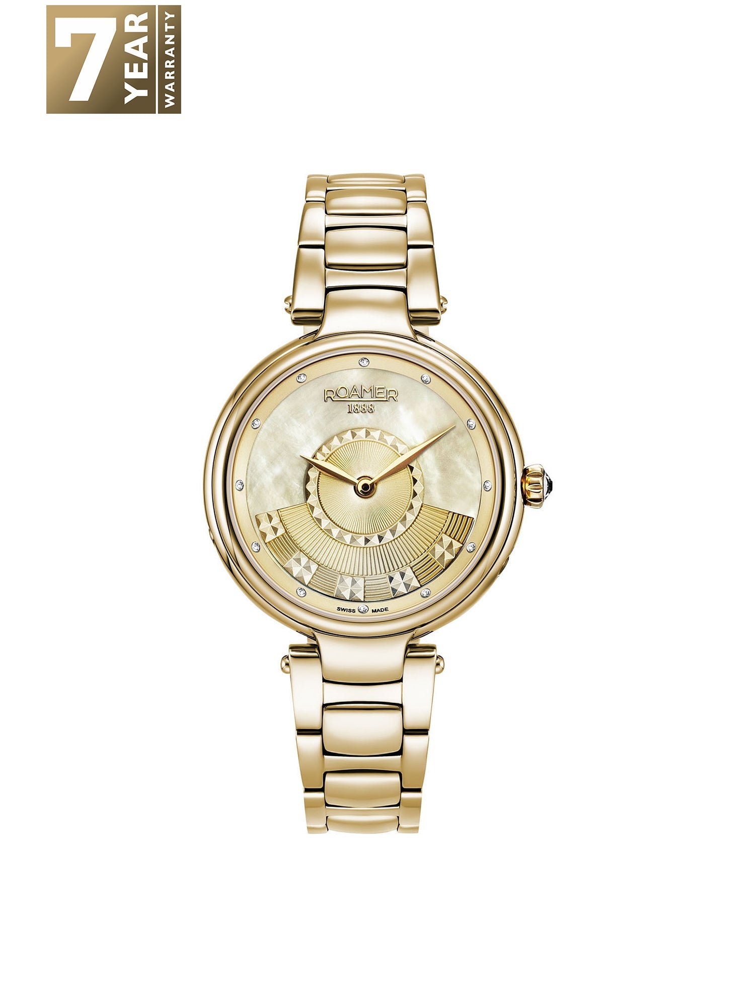 Roamer Lady Mermaid Quartz MOP Women's Watch -  602857 48 30 50