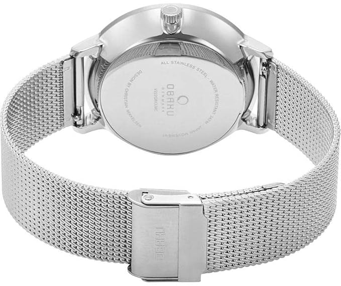 Obaku Nordlys 
Cyan
Solar Solar  Blue Round Dial Men's Watch -  V222GRCLMC